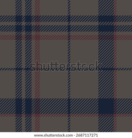 Plaid pattern seamless tartan check plaid for skirt, tablecloth, blanket, duvet cover, or other modern textile print