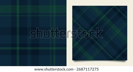 Plaid pattern seamless tartan check plaid for skirt, tablecloth, blanket, duvet cover, or other modern textile print