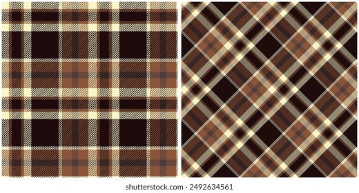 Plaid Pattern Seamless. Tartan Seamless Pattern Template for Design Ornament. Seamless Fabric Texture.