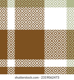 El patrón plastificado no tiene inconvenientes. Patrón sin inconvenientes del vector de colocación de tartán. Plantilla para el ornamento de diseño. Textura De Tela Sin Precedentes.