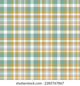Plaid Pattern Seamless Textile Is Made With Alternating Bands of Coloured Pre Dyed Threads Woven as Both Warp and Weft at Right Angles to Each Other.