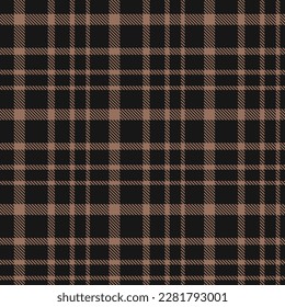 Plaid Pattern Seamless Textile Is Woven in a Simple Twill, Two Over Two Under the Warp, Advancing One Thread at Each Pass.