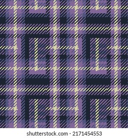 Plaid pattern seamless. Textured tartan check background graphic vector for flannel shirt, picnic blanket, throw, other modern spring summer fashion textile design.