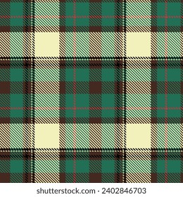Plaid Pattern Seamless. Traditional Scottish Checkered Background. Traditional Scottish Woven Fabric. Lumberjack Shirt Flannel Textile. Pattern Tile Swatch Included.