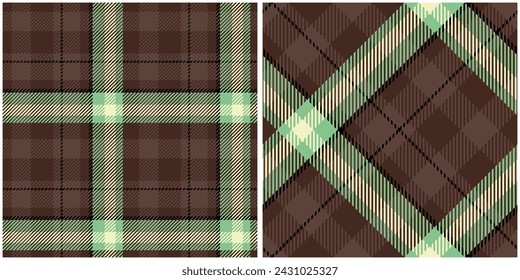 Plaid Pattern Seamless. Traditional Scottish Checkered Background. Flannel Shirt Tartan Patterns. Trendy Tiles for Wallpapers.