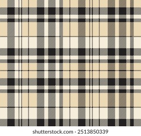 Plaid pattern seamless vector graphic. Classic tartan check plaid texture in different color for flannel shirt or other modern textile design..