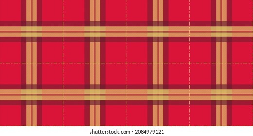 Plaid pattern. Tartan pattern checked in monochrome. Retro tablecloth. Seamless pattern backgrounds for tablecloth, dress, skirt, napkin, textile design, fabric, wrapping paper, craft, book cover.