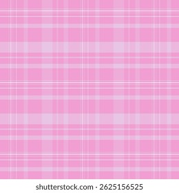 Padrão xadrez com sarjado tecer em rosa.Tartan verificar padrão sem emenda.Vetor ilustração geométrica de fundo para tecido e papel.