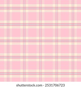 Plaid pattern with twill weave.Pastel colors tartan checkered seamless pattern.Vector illustration geometric background for fabric and prints.