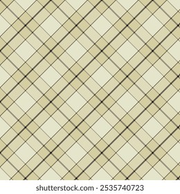Plaid pattern with twill weave.Tartan check seamless pattern.Vector illustration geometric background for fabric and prints.