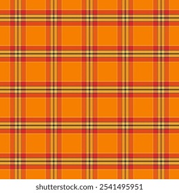 Plaid pattern with twill weave.Tartan check seamless pattern for autumn.Vector illustration geometric background for fabric and prints.