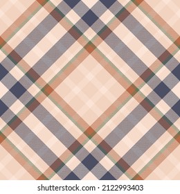 Plaid pattern vector. Check fabric texture. Seamless textile design for clothes, paper print or web background.
