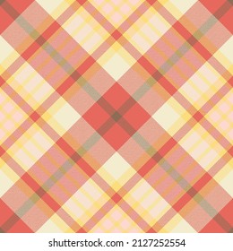 Plaid pattern vector. Check fabric texture. Seamless textile design for clothes, paper print or web background.