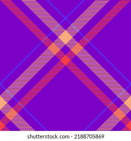 Plaid pattern vector. Check fabric texture. Seamless textile design for clothes, paper print or web background.