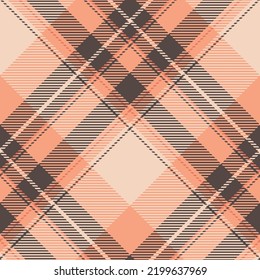 Plaid pattern vector. Check fabric texture. Seamless textile design for clothes, paper print or web background.