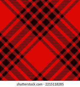 Plaid pattern vector. Check fabric texture. Seamless textile design for clothes, paper print or web background.