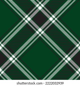 Plaid pattern vector. Check fabric texture. Seamless textile design for clothes, paper print or web background.