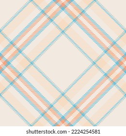 Plaid pattern vector. Check fabric texture. Seamless textile design for clothes, paper print or web background.