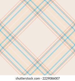 Plaid pattern vector. Check fabric texture. Seamless textile design for clothes, paper print or web background.