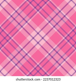 Plaid pattern vector. Check fabric texture. Seamless textile design for clothes, paper print or web background.