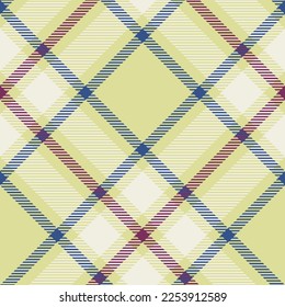 Plaid pattern vector. Check fabric texture. Seamless textile design for clothes, paper print or web background.
