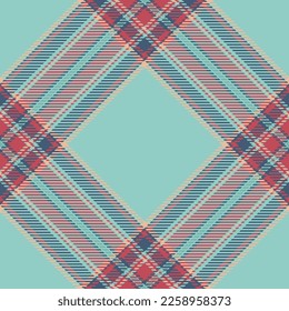 Plaid pattern vector. Check fabric texture. Seamless textile design for clothes, paper print or web background.
