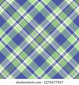 Plaid pattern vector. Check fabric texture. Seamless textile design for clothes, paper print or web background.