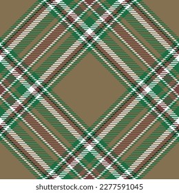 Plaid pattern vector. Check fabric texture. Seamless textile design for clothes, paper print or web background.