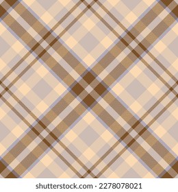 Plaid pattern vector. Check fabric texture. Seamless textile design for clothes, paper print or web background.