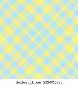 Plaid pattern vector. Check fabric texture. Seamless textile design for clothes, paper print or web background.