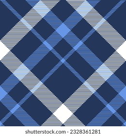 Plaid pattern vector. Check fabric texture. Seamless textile design for clothes, paper print or web background.