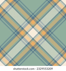 Plaid pattern vector. Check fabric texture. Seamless textile design for clothes, paper print or web background.