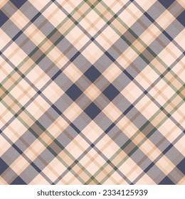 Plaid pattern vector. Check fabric texture. Seamless textile design for clothes, paper print or web background.