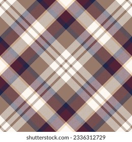 Plaid pattern vector. Check fabric texture. Seamless textile design for clothes, paper print or web background.