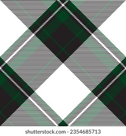 Plaid pattern vector. Check fabric texture. Seamless textile design for clothes, paper print or web background.