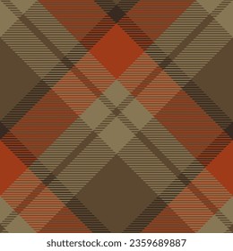 Plaid pattern vector. Check fabric texture. Seamless textile design for clothes, paper print or web background.