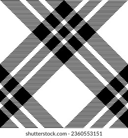 Plaid pattern vector. Check fabric texture. Seamless textile design for clothes, paper print or web background.