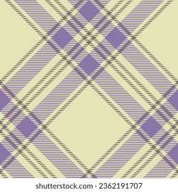 Plaid pattern vector. Check fabric texture. Seamless textile design for clothes, paper print or web background.