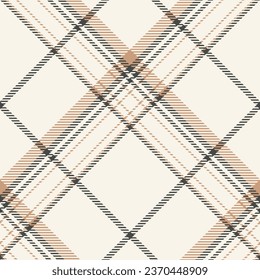 Plaid pattern vector. Check fabric texture. Seamless textile design for clothes, paper print or web background.