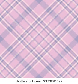 Plaid pattern vector. Check fabric texture. Seamless textile design for clothes, paper print or web background.