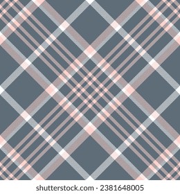 Plaid pattern vector. Check fabric texture. Seamless textile design for clothes, paper print or web background.