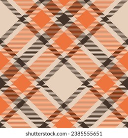 Plaid pattern vector. Check fabric texture. Seamless textile design for clothes, paper print or web background.