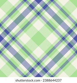 Plaid pattern vector. Check fabric texture. Seamless textile design for clothes, paper print or web background.
