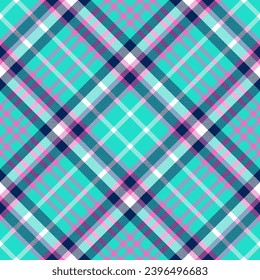 Plaid pattern vector. Check fabric texture. Seamless textile design for clothes, paper print or web background.