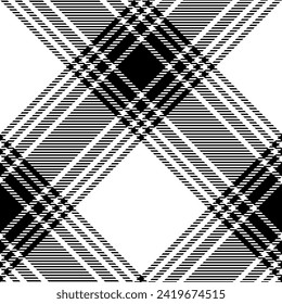Plaid pattern vector. Check fabric texture. Seamless textile design for clothes, paper print or web background.