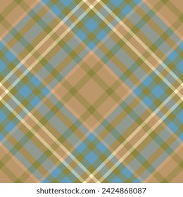 Plaid pattern vector. Check fabric texture. Seamless textile design for clothes, paper print or web background.