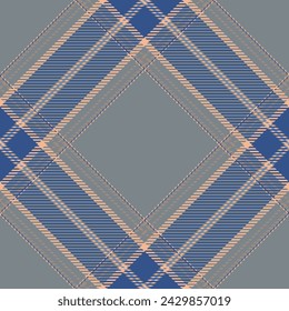 Plaid pattern vector. Check fabric texture. Seamless textile design for clothes, paper print or web background.