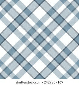Plaid pattern vector. Check fabric texture. Seamless textile design for clothes, paper print or web background.