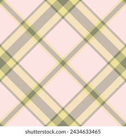 Plaid pattern vector. Check fabric texture. Seamless textile design for clothes, paper print or web background.