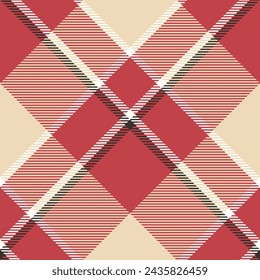 Plaid pattern vector. Check fabric texture. Seamless textile design for clothes, paper print or web background.